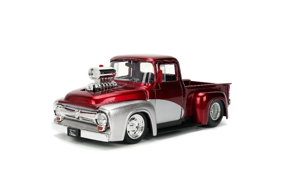 Jada 1/24 "Just Trucks" w/ Gas Pump - 1956 Ford F100 – image 8