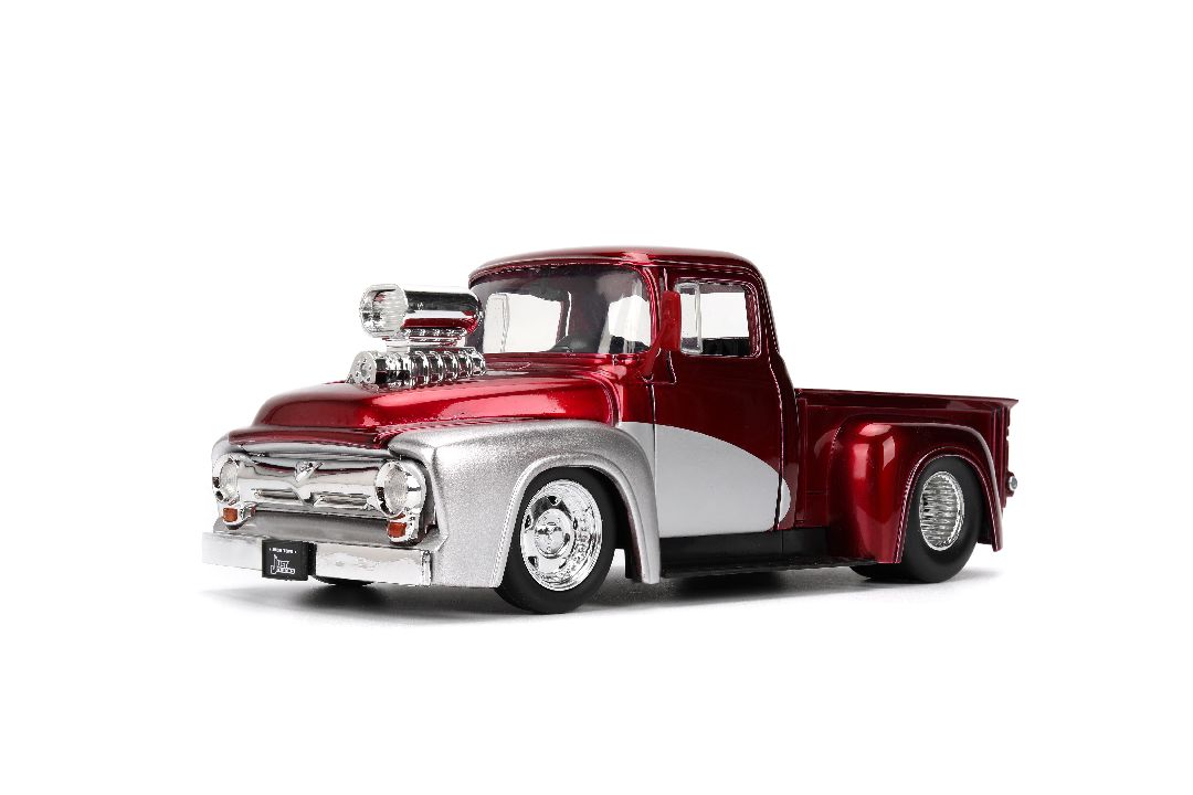 Jada 1/24 "Just Trucks" w/ Gas Pump - 1956 Ford F100 – image 9
