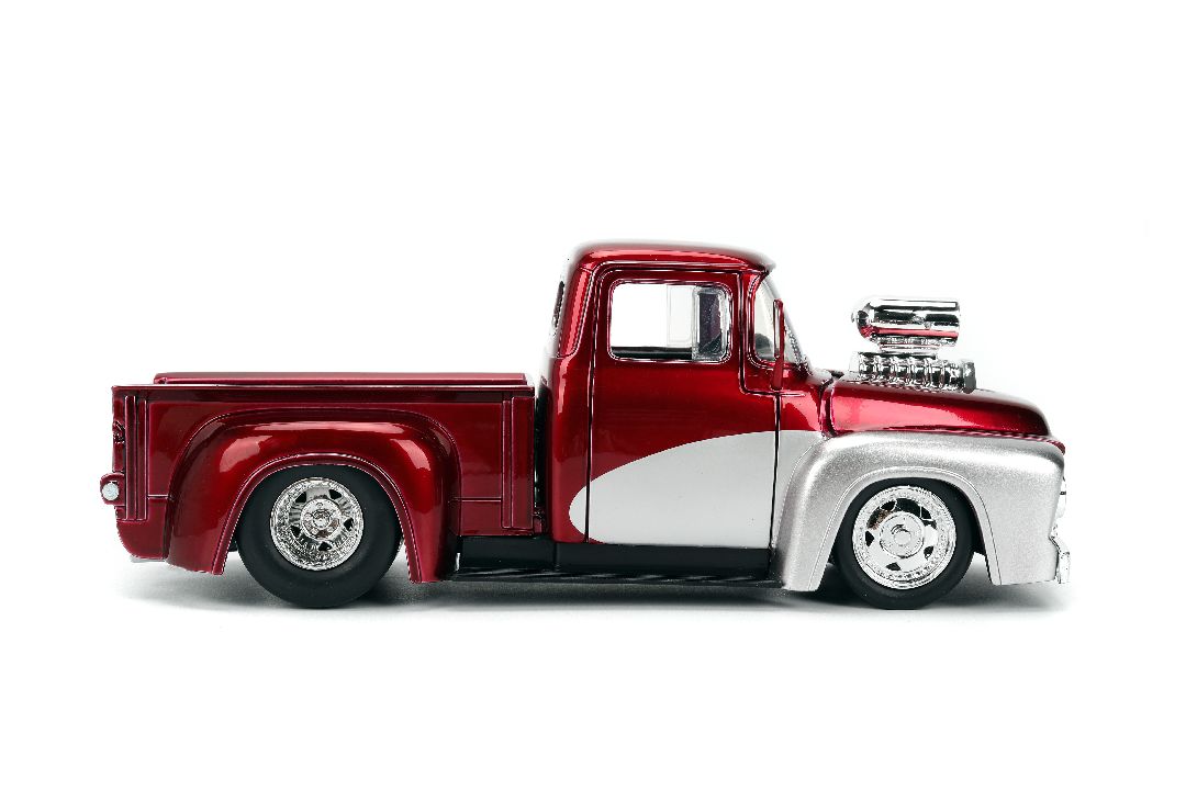 Jada 1/24 "Just Trucks" w/ Gas Pump - 1956 Ford F100 – image 14