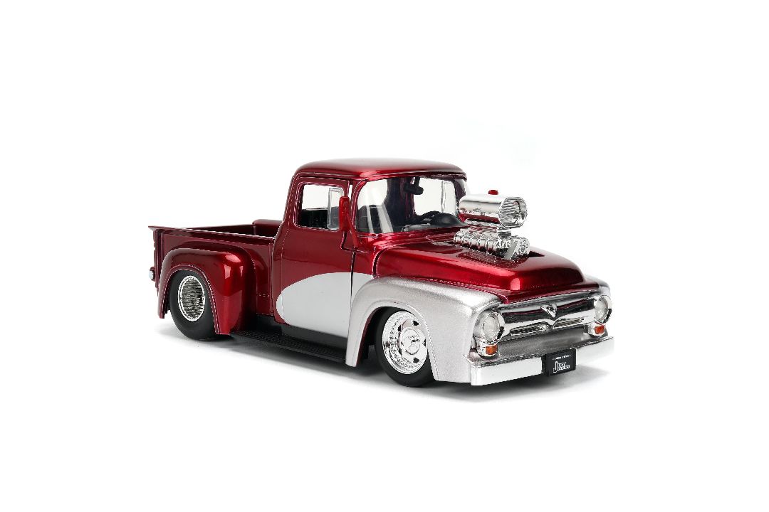 Jada 1/24 "Just Trucks" w/ Gas Pump - 1956 Ford F100 – image 15