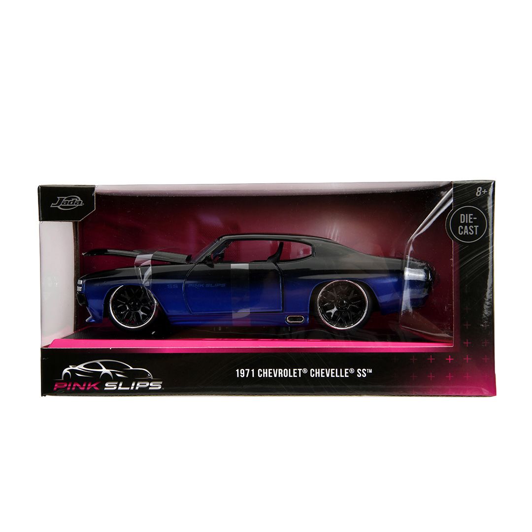 Jada 1/24 Pink Slips w/Base Ã¢ÂÂ 1971 Chevy Chevelle SS – image 4