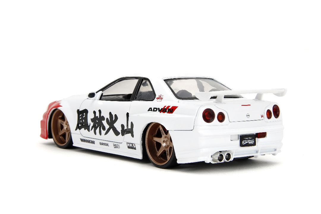Jada 1/24 "Hollywood Rides" Street Fighter 2002 Skyline w/ Ryu – image 3
