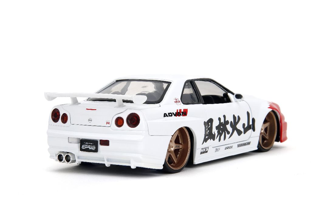 Jada 1/24 "Hollywood Rides" Street Fighter 2002 Skyline w/ Ryu – image 5