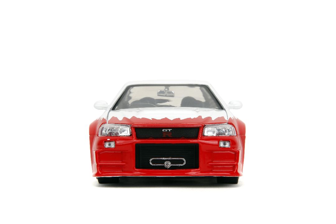Jada 1/24 "Hollywood Rides" Street Fighter 2002 Skyline w/ Ryu – image 19