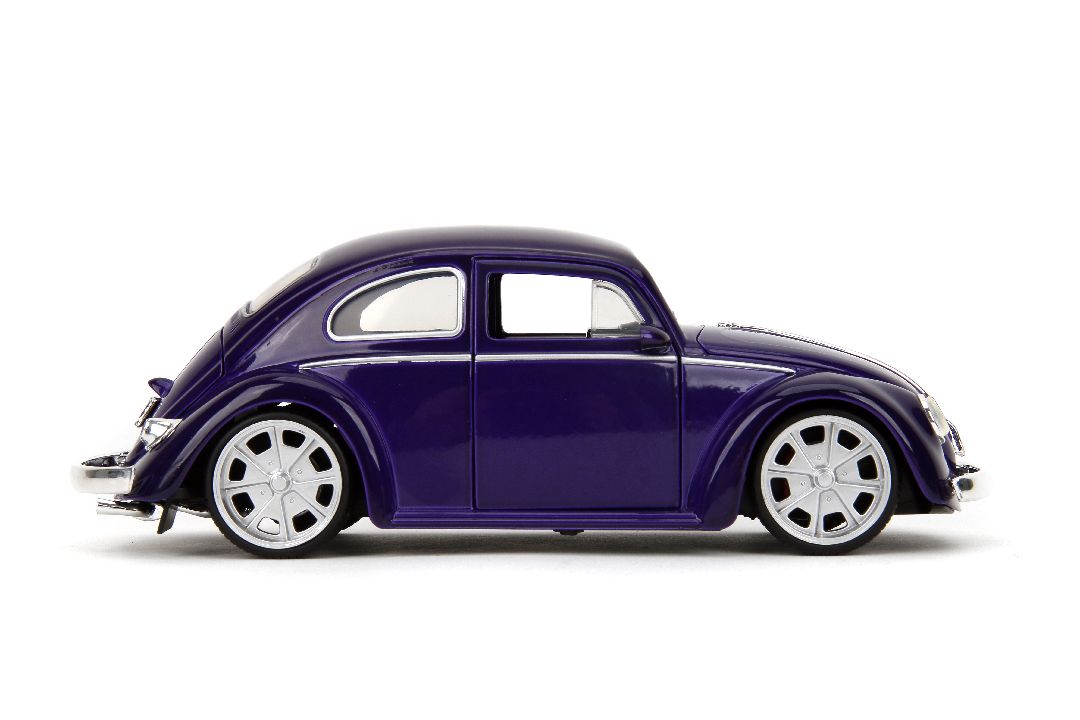 Jada 1/24 "Hollywood Rides" 1959 VW Beetle w/ Wednesday Addams – image 5