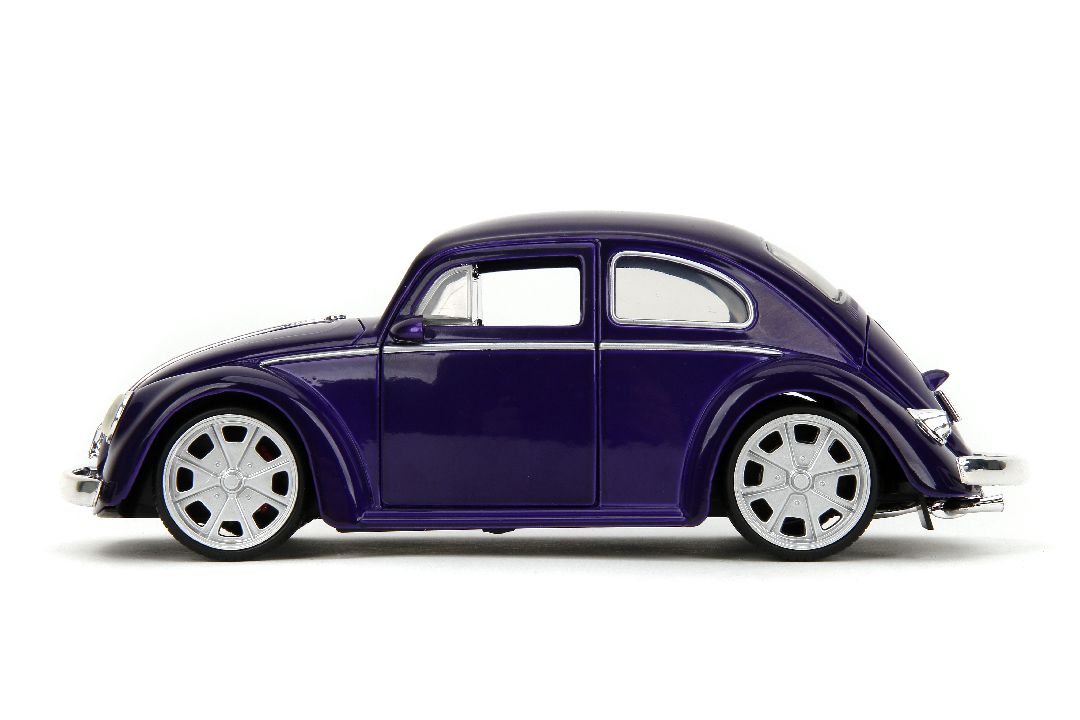 Jada 1/24 "Hollywood Rides" 1959 VW Beetle w/ Wednesday Addams – image 21