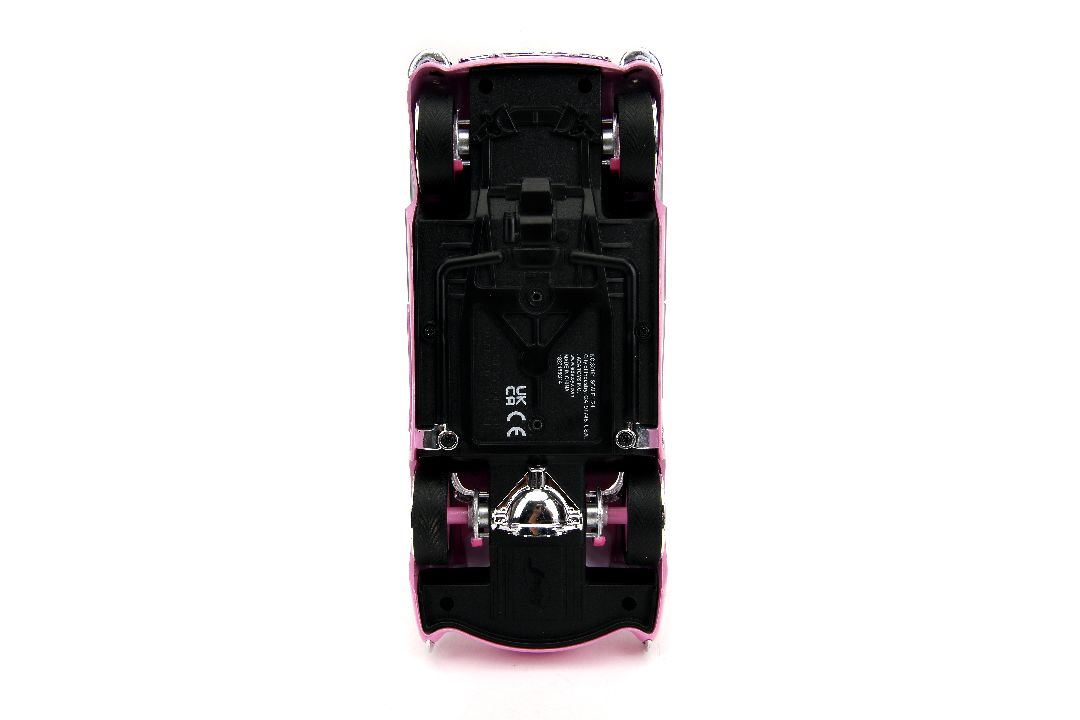 Jada 1/24 "Pink Slips" w/Base - 1957 Corvette – image 7