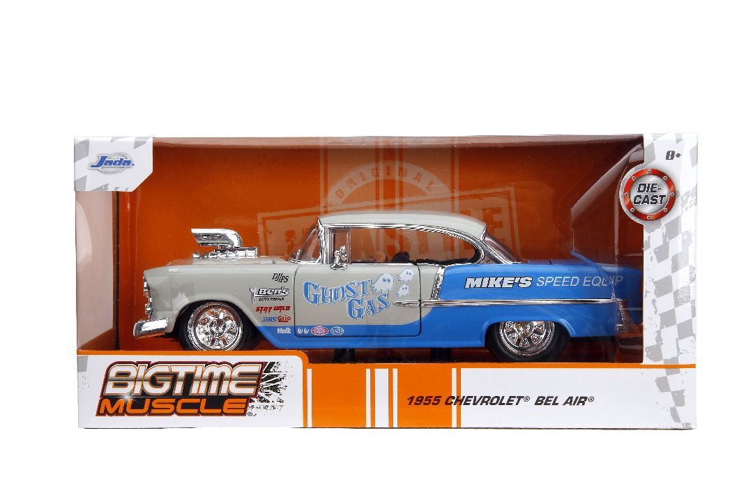 Jada 1/24 "BIGTIME Muscle" - 1955 Chevy Bell Air – image 6