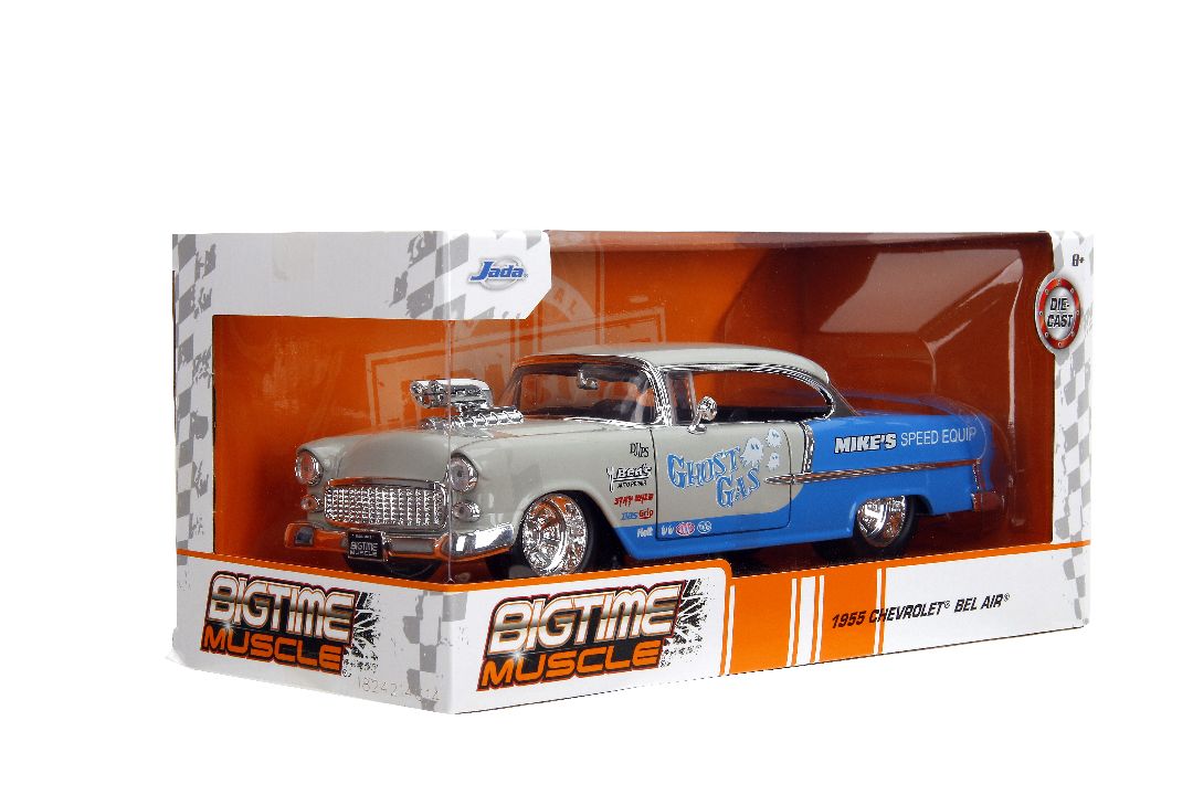 Jada 1/24 "BIGTIME Muscle" - 1955 Chevy Bell Air – image 7