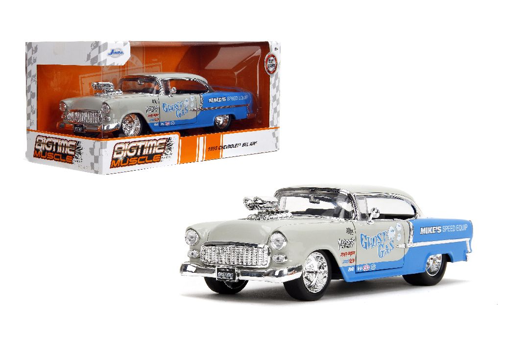 Jada 1/24 "BIGTIME Muscle" - 1955 Chevy Bell Air – image 8