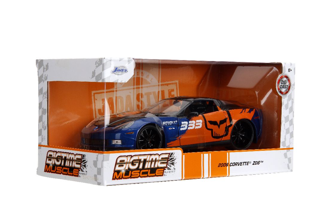 Jada 1/24 "BIGTIME Muscle" - 2006 Corvette Z06 – image 8