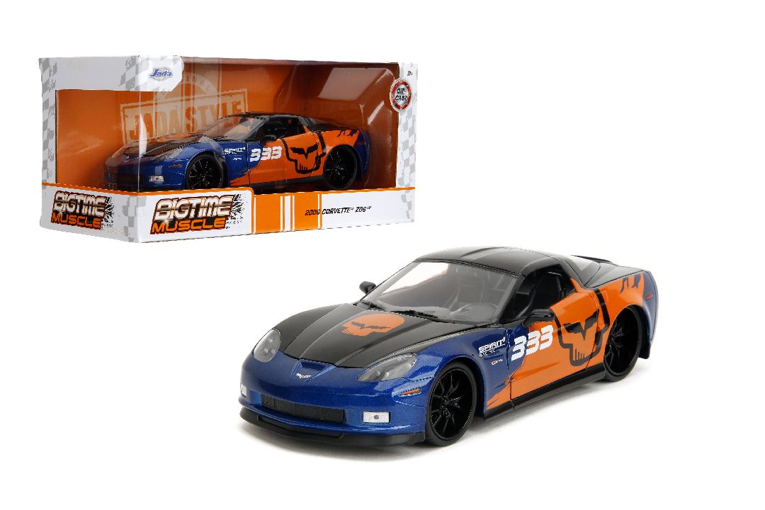 Jada 1/24 "BIGTIME Muscle" - 2006 Corvette Z06 – image 9