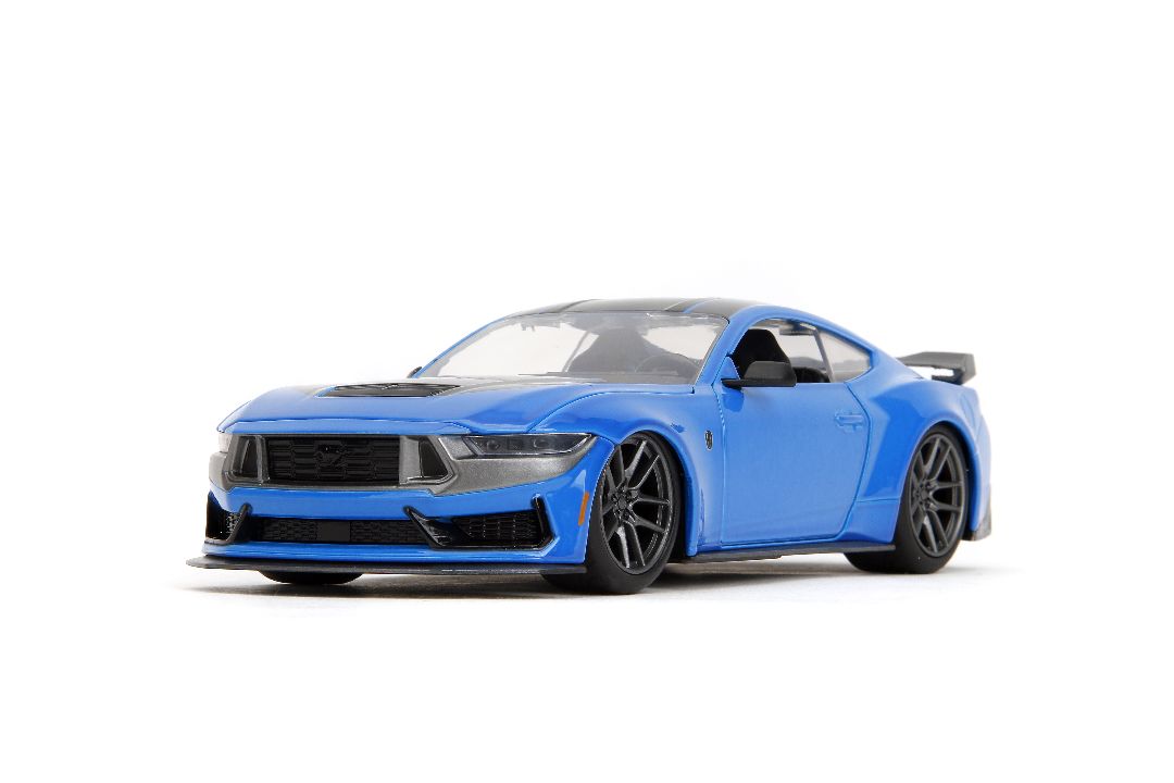 Jada 1/24 "BIGTIME Muscle" 2024 Mustang Dark Horse -  Blue – image 2