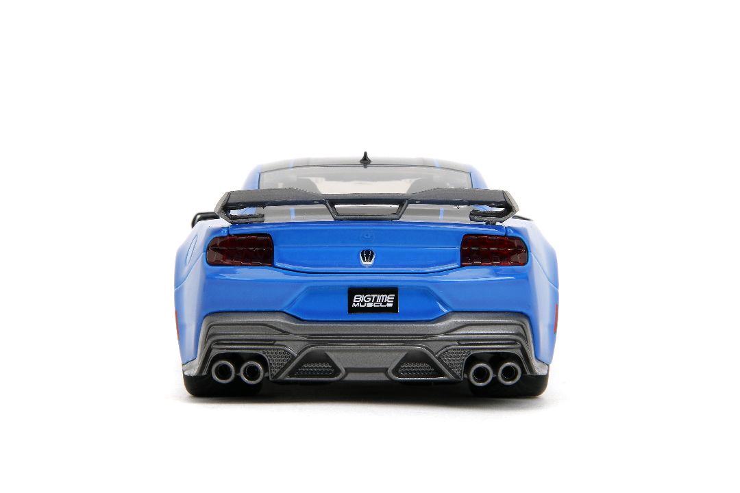 Jada 1/24 "BIGTIME Muscle" 2024 Mustang Dark Horse -  Blue – image 5