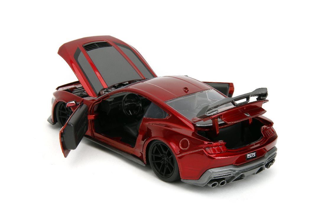 Jada 1/24 "BIGTIME Muscle" 2024 Ford Mustang Dark Horse - Red – image 5