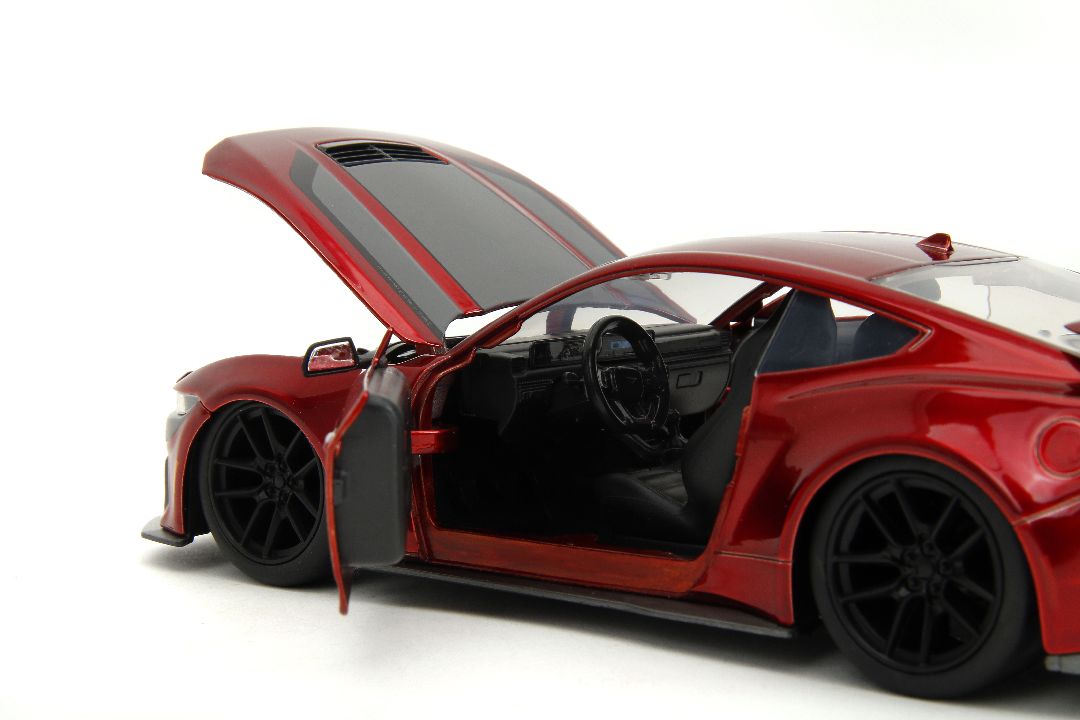 Jada 1/24 "BIGTIME Muscle" 2024 Ford Mustang Dark Horse - Red – image 6