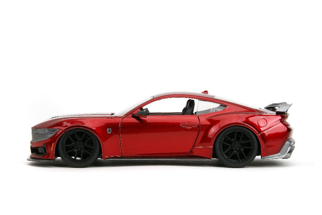 Jada 1/24 "BIGTIME Muscle" 2024 Ford Mustang Dark Horse - Red – image 12