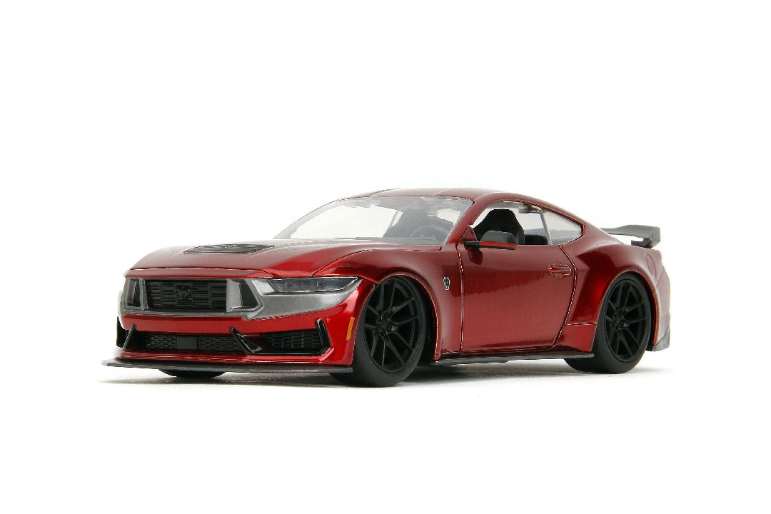 Jada 1/24 "BIGTIME Muscle" 2024 Ford Mustang Dark Horse - Red – image 13