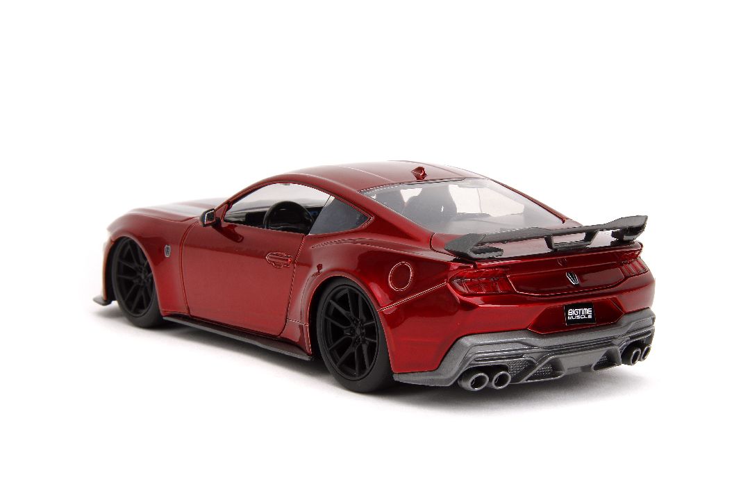 Jada 1/24 "BIGTIME Muscle" 2024 Ford Mustang Dark Horse - Red – image 14
