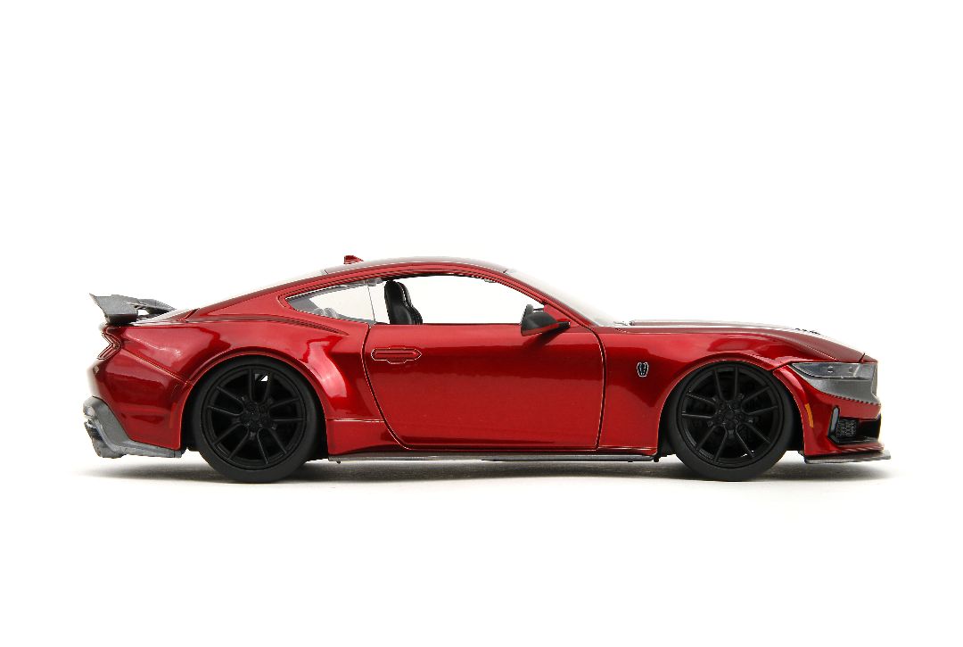 Jada 1/24 "BIGTIME Muscle" 2024 Ford Mustang Dark Horse - Red – image 17