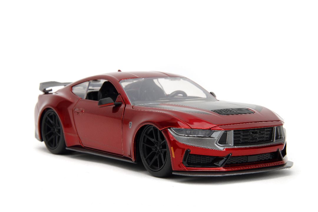 Jada 1/24 "BIGTIME Muscle" 2024 Ford Mustang Dark Horse - Red – image 18