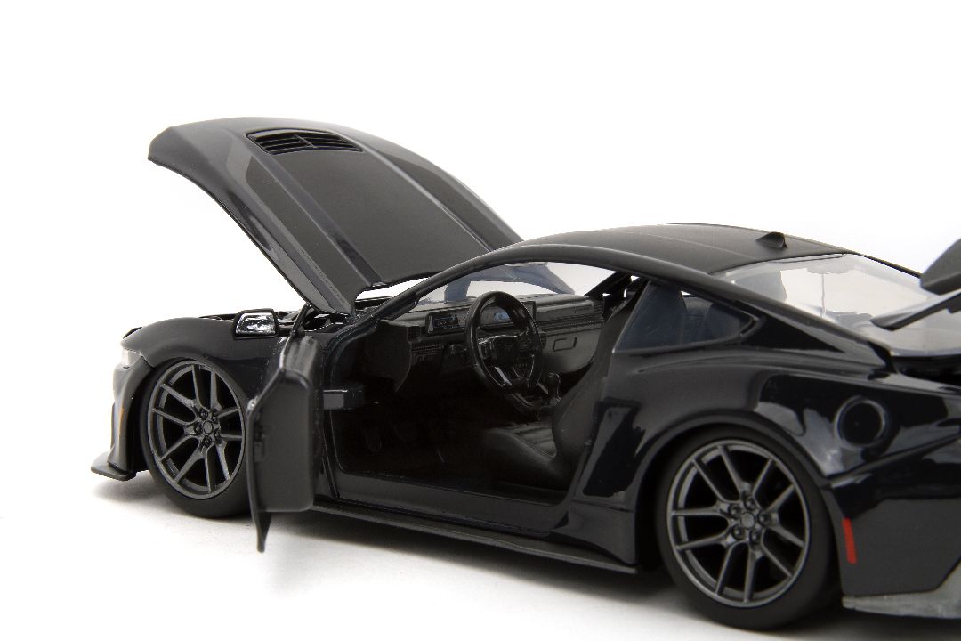 Jada 1/24 "BIGTIME Muscle" 2024 Mustang Dark Horse - Blue Ember – image 4