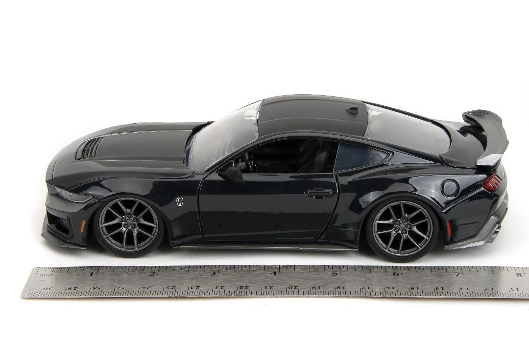 Jada 1/24 "BIGTIME Muscle" 2024 Mustang Dark Horse - Blue Ember – image 6