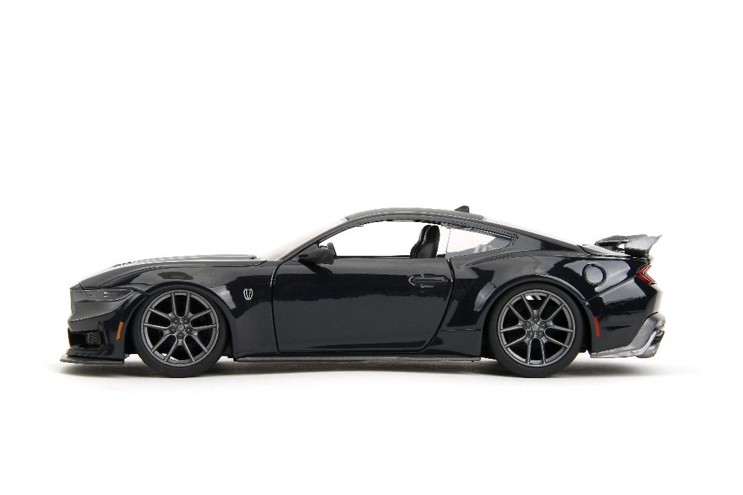 Jada 1/24 "BIGTIME Muscle" 2024 Mustang Dark Horse - Blue Ember – image 10