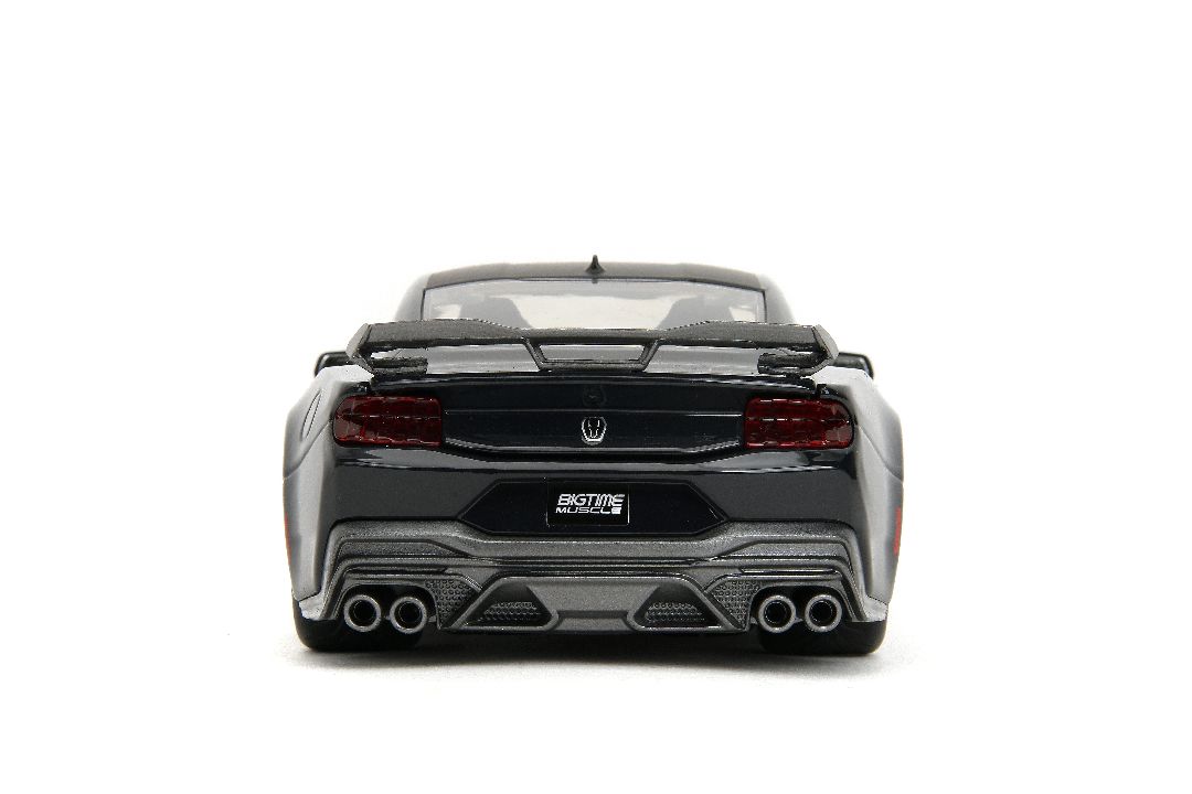Jada 1/24 "BIGTIME Muscle" 2024 Mustang Dark Horse - Blue Ember – image 13