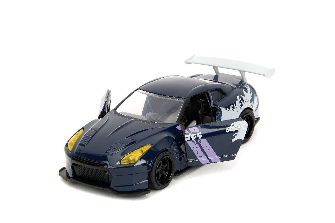 Jada 1/32 "Hollywood Rides" - 2009 Nissan GT-R (R35) - Godzilla – image 3