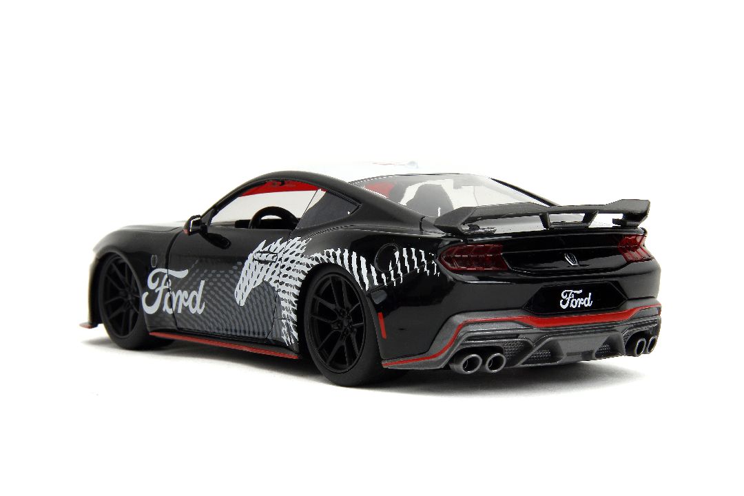 Jada 1/24 "BTM" 2024 Ford Mustang Dark Horse - Glossy Black – image 4