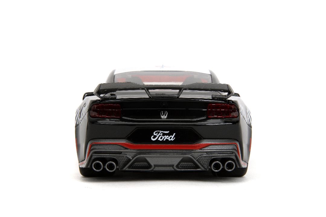 Jada 1/24 "BTM" 2024 Ford Mustang Dark Horse - Glossy Black – image 5