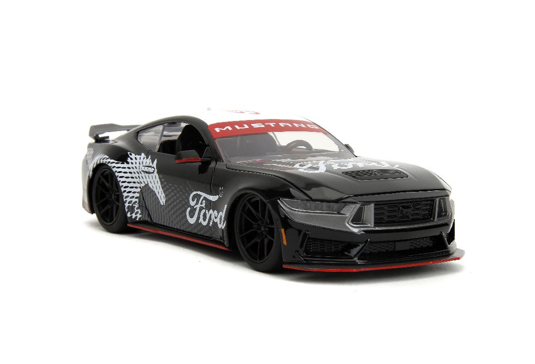 Jada 1/24 "BTM" 2024 Ford Mustang Dark Horse - Glossy Black – image 8