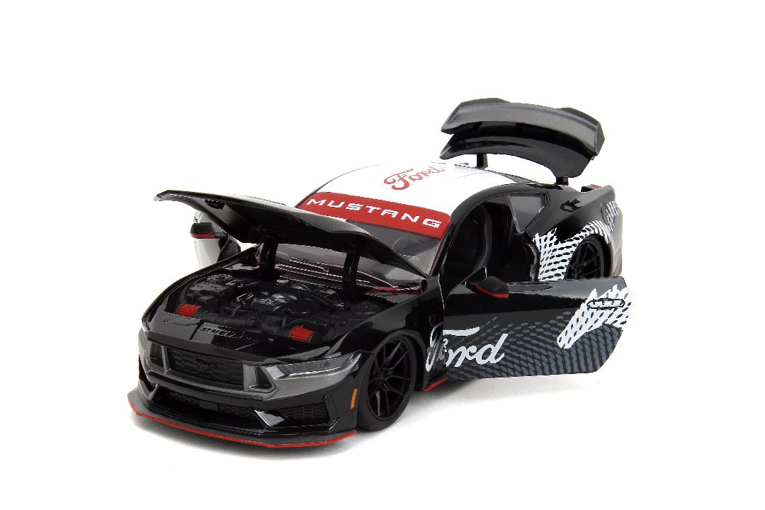 Jada 1/24 "BTM" 2024 Ford Mustang Dark Horse - Glossy Black – image 9