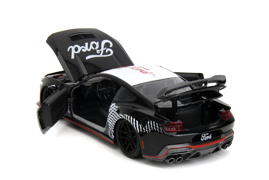 Jada 1/24 "BTM" 2024 Ford Mustang Dark Horse - Glossy Black – image 10