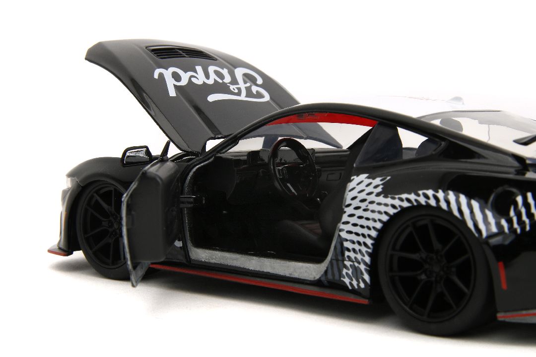 Jada 1/24 "BTM" 2024 Ford Mustang Dark Horse - Glossy Black – image 11