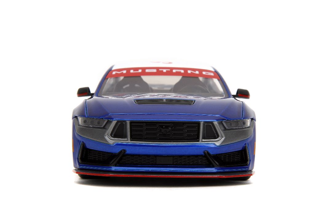 Jada 1/24 "BIGTIME Muscle" 2024 Mustang Dark Horse - Candy Blue – image 2