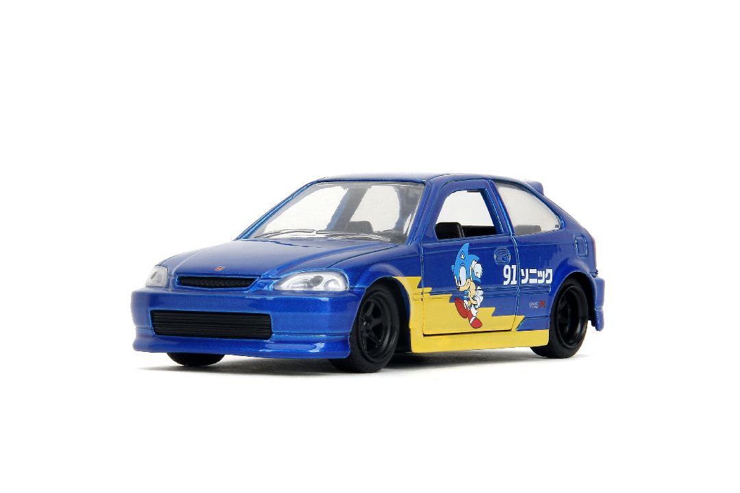 Jada 1/32 "Hollywood Rides" - 1997 Honda Civic Type-R (Sonic) – image 11