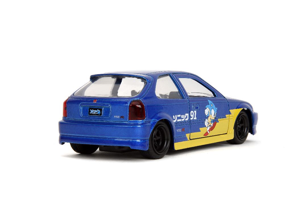 Jada 1/32 "Hollywood Rides" - 1997 Honda Civic Type-R (Sonic) – image 15