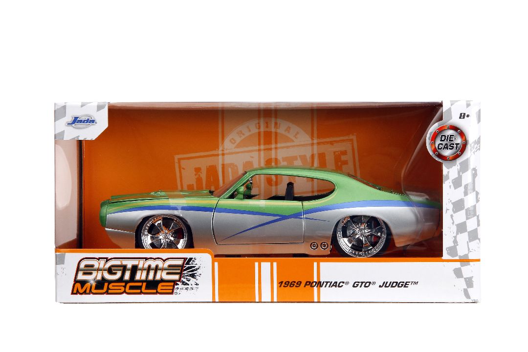 Jada 1/24 "BIGTIME Muscle" - 1969 Pontiac GTO Judge – image 14