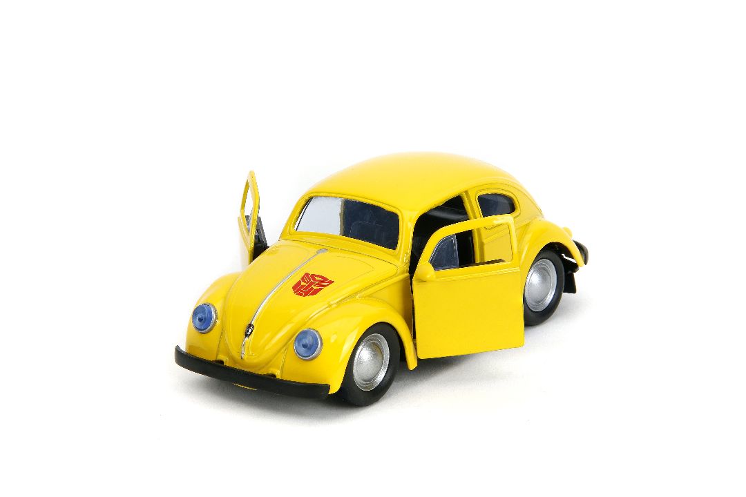 Jada 1/32 "Hollywood Rides" Transformers G1 VW Beetle Bumblebee – image 4