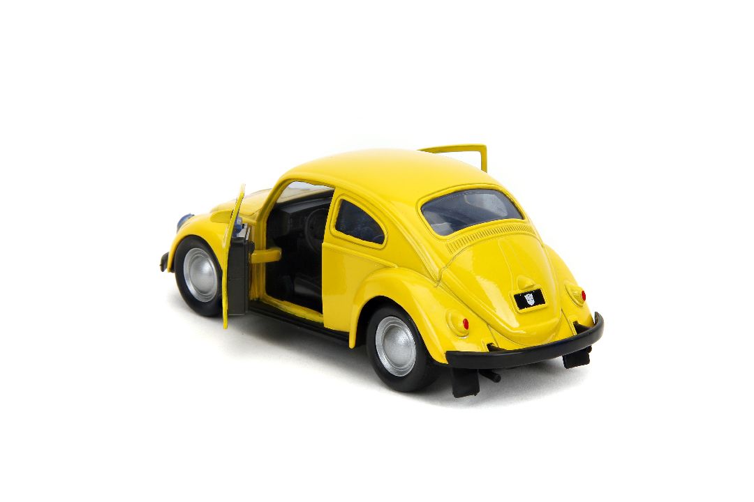 Jada 1/32 "Hollywood Rides" Transformers G1 VW Beetle Bumblebee – image 5
