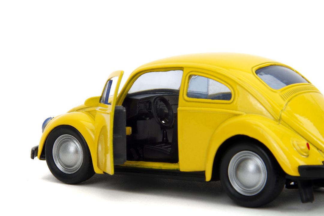 Jada 1/32 "Hollywood Rides" Transformers G1 VW Beetle Bumblebee – image 6