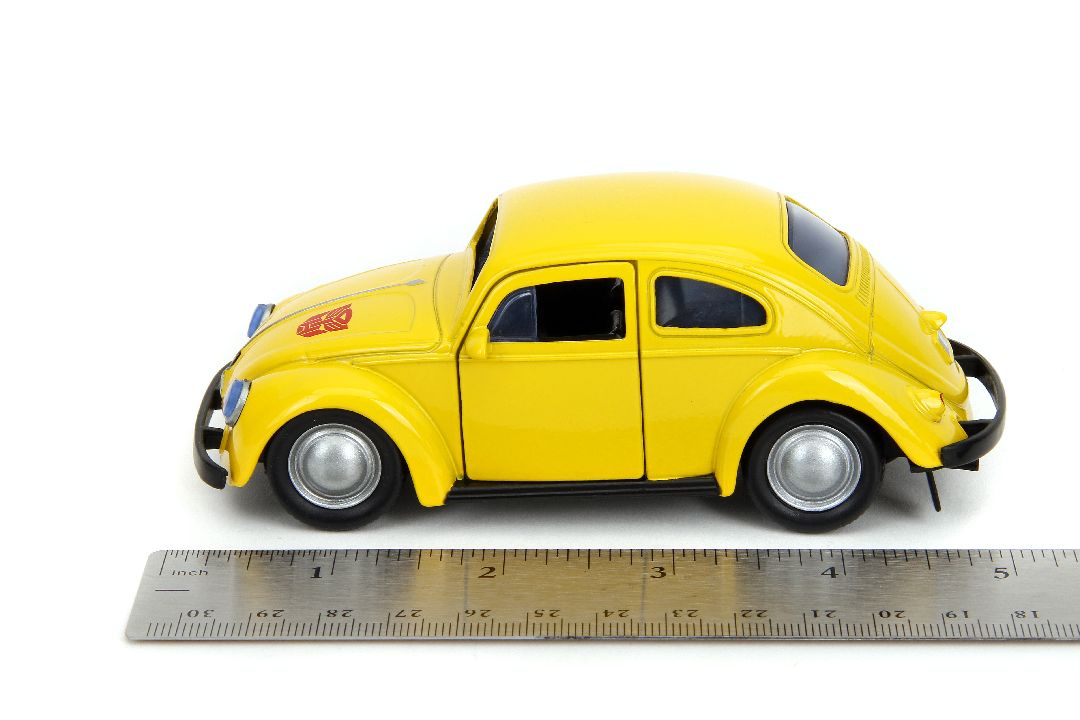 Jada 1/32 "Hollywood Rides" Transformers G1 VW Beetle Bumblebee – image 7