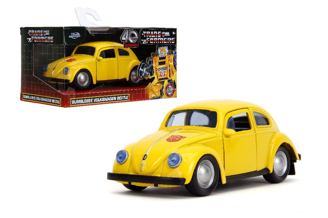 Jada 1/32 "Hollywood Rides" Transformers G1 VW Beetle Bumblebee – image 10