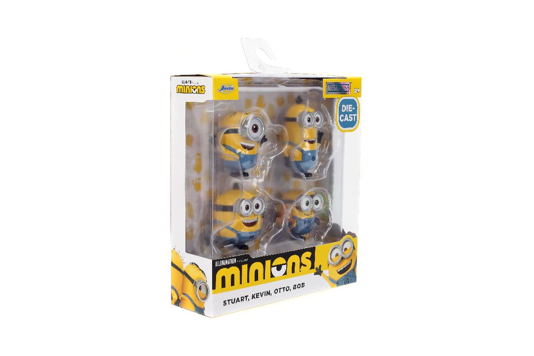 Jada 2.5" Metalfigs - Despicable Me Minions 4-Pack – image 8