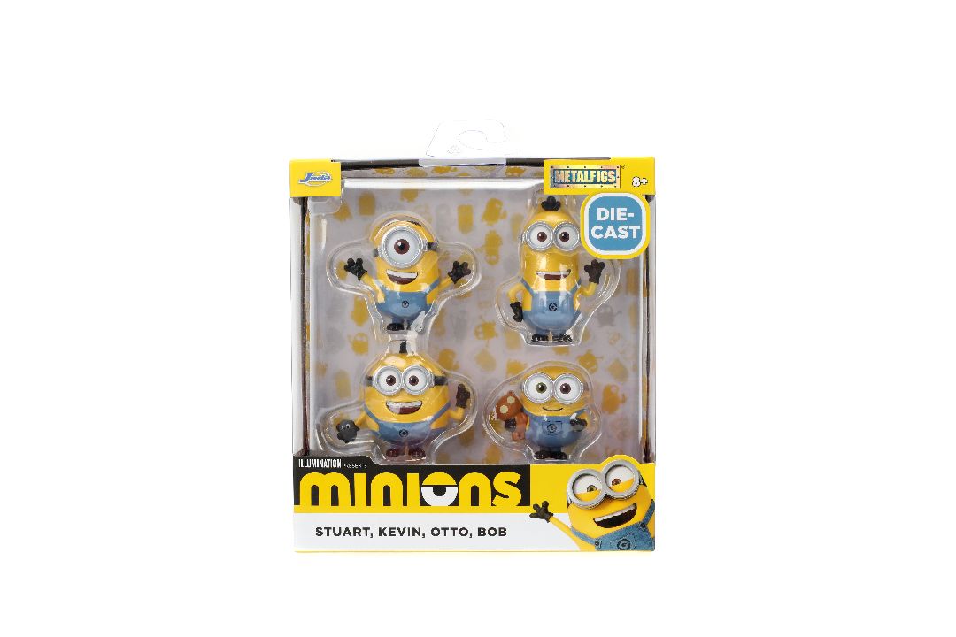 Jada 2.5" Metalfigs - Despicable Me Minions 4-Pack – image 9