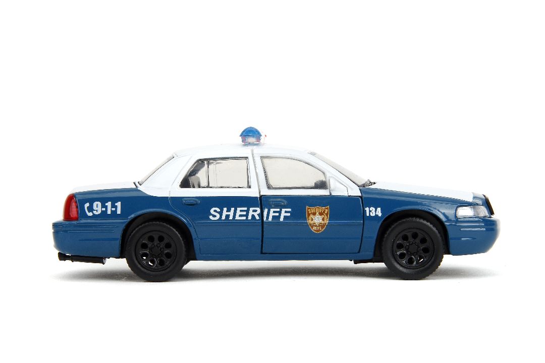 Jada 1/32 "Hollywood Rides" The Walking Dead Crown Vic Sheriff – image 4