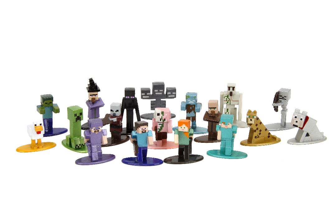 Jada 1.65" Nano Metalfigs - Minecraft 18-Pack  W12 – image 6