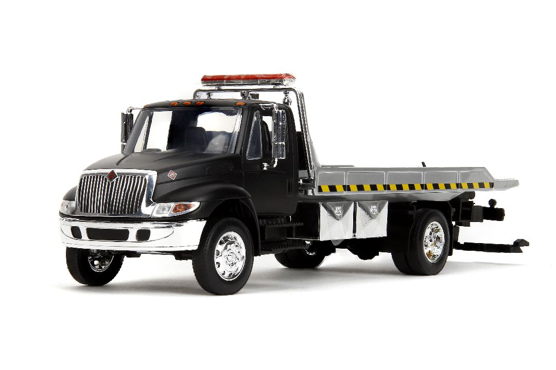 Jada 1/24 International Flatbed Tow Truck  - Primer Black – image 7